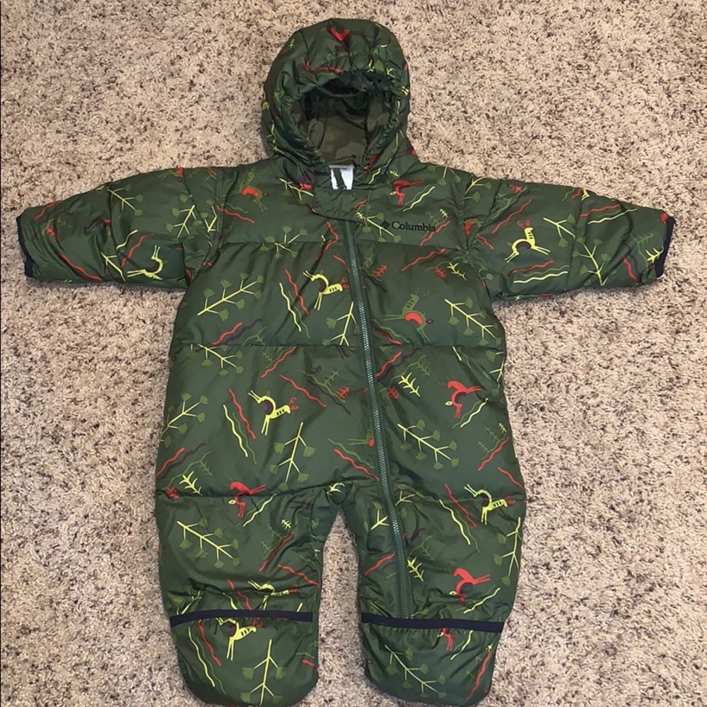 {EUC} Columbia snow suit size 12M